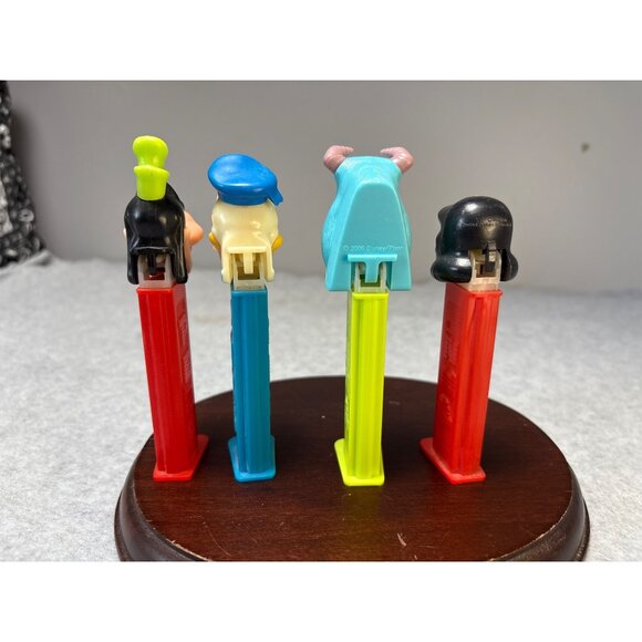 Vintage 1990s Pez Dispensers Featuring Goofy Donald Duck Sulley & Lucy - Picture 3 of 7